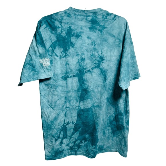 Vintage Rainforest Cafe Blue Giraffe Men’s T-Shirt Large Excellent Condition - Picture 5 of 5